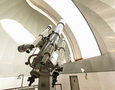 毎月天文講座が開かれている天文台
