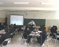 学習でも利用する多目的室
