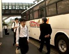 幅広い地域を網羅しているスクールバス