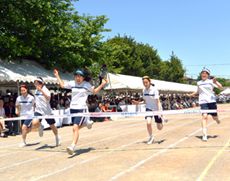 毎年5月に行われる体育大会
