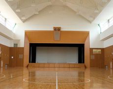 2006年に新設された体育館