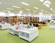 2012年に改装された図書館