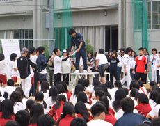 高校よ共同開催の体育祭
