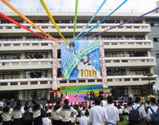 中高合同で行われる文化祭