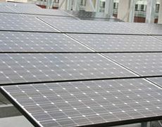 環境に配慮した太陽光発電システム