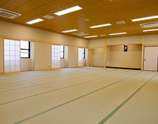 学習合宿などに活用できる大広間