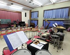 吹奏楽のための専用吹奏楽合奏室