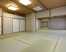クラブの宿泊にも使われる和室