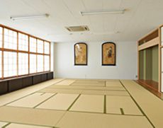 マナー教室や茶道体験に使用する礼法室