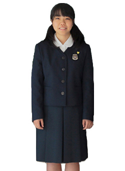 静岡雙葉中学校の制服