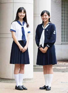 日本女子大学附属中学校の制服 (1)