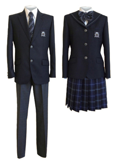 千葉県立東葛飾中学校の制服